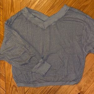 Free People - Slouchy V-Neck Sweater